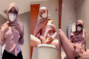 Bokep Jilbab Alfi Toket Bulat Ngewe Satu Jam Kost poster